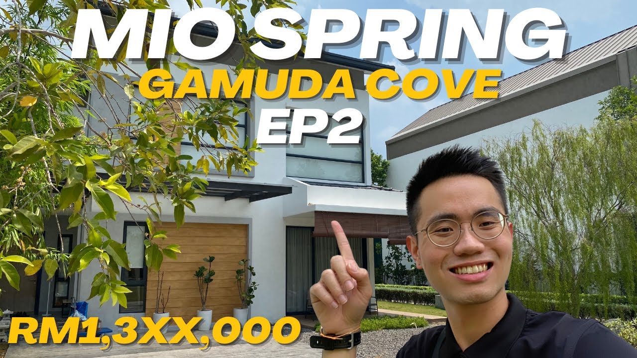 EP2 Mio Spring@Gamuda Cove | 34x60 | Double Volume Celling?! | Japanese Concept Superlink House 🇯🇵