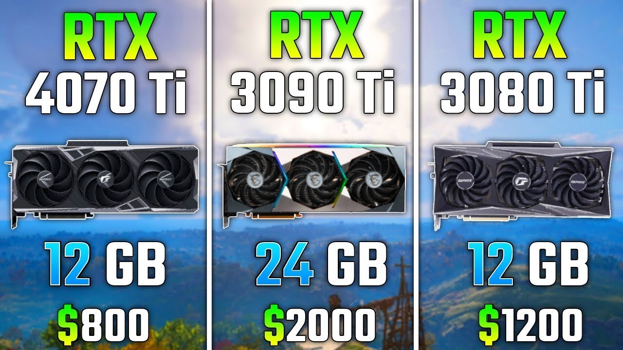 RTX 4070 Ti против RTX 3090 Ti против RTX 3080 Ti   Тест в 7 играх