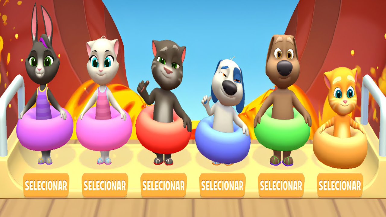 Super Slides in My Talking Tom Friends 2 Christmas update Gameplay Android ios 