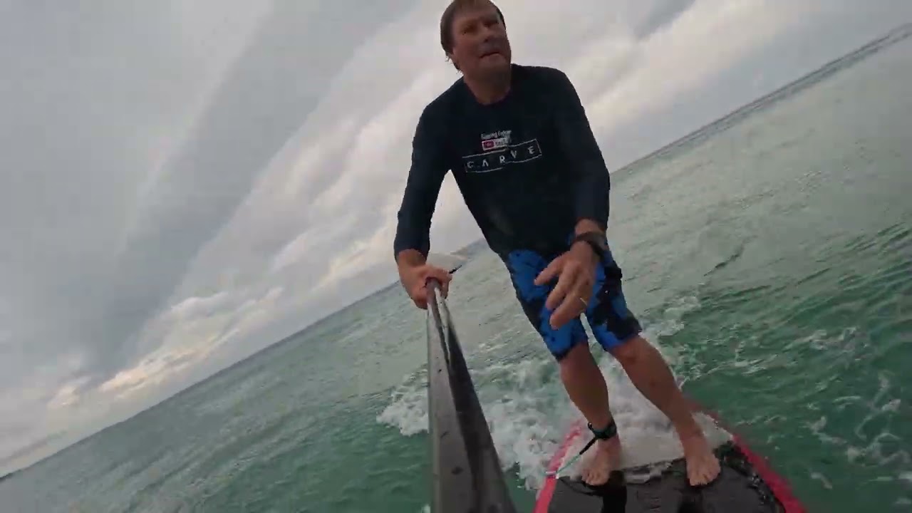 Supping Cylinder , What a start to 2026 . Sup foil , E foil , surfing , dolphins & bait balls