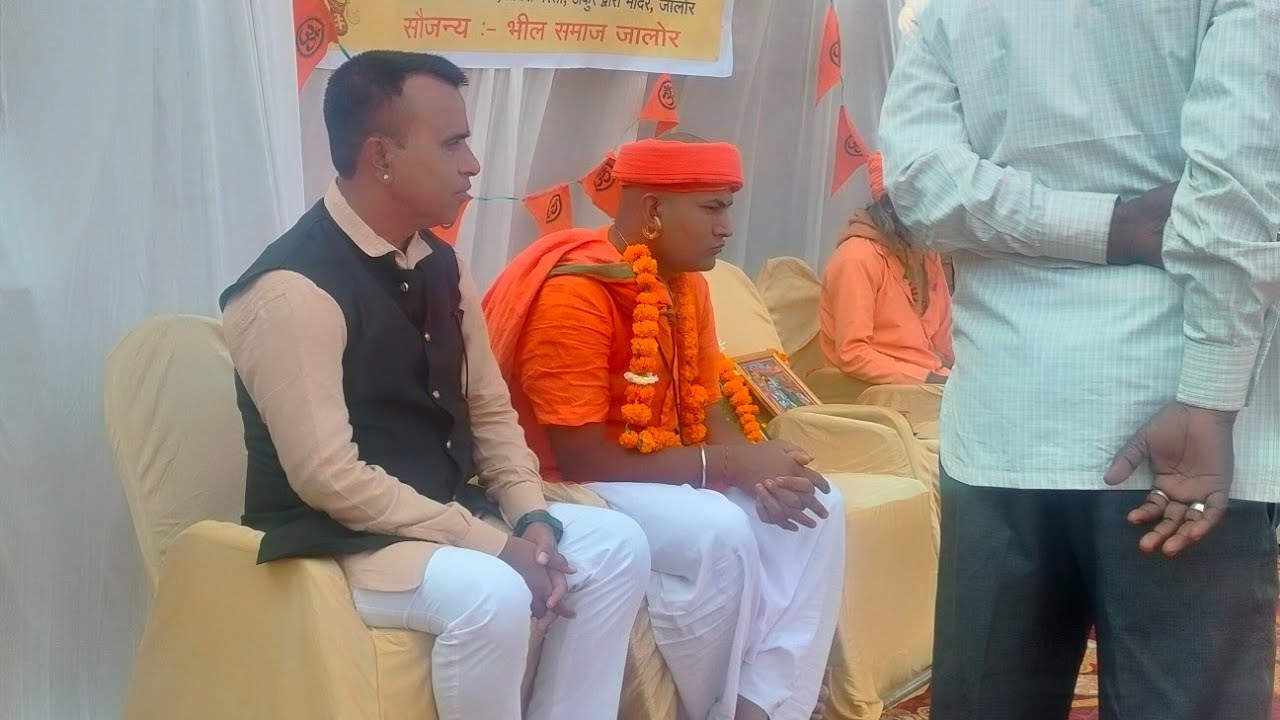 हिन्दू सम्मेलन शबरी बस्ती जालोर नगर  दिनांक 18/1/2026 पर बौद्धिक 