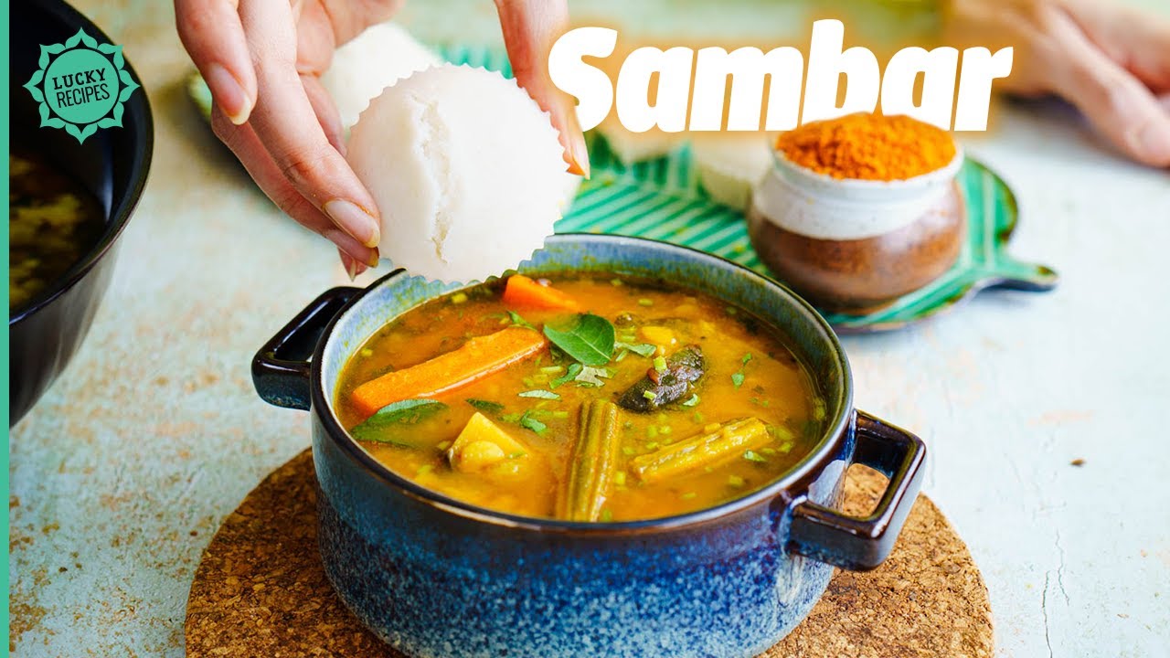 Gesund & Lecker indisch Kochen | Sambar - Gemüse Linsen Dal Rezept