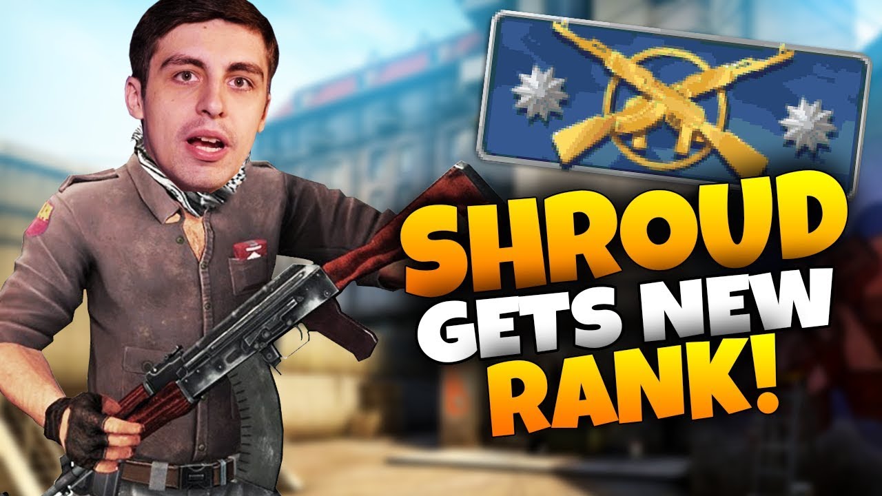 CS:GO - SHROUD GETS LOWEST RANK EVER!
