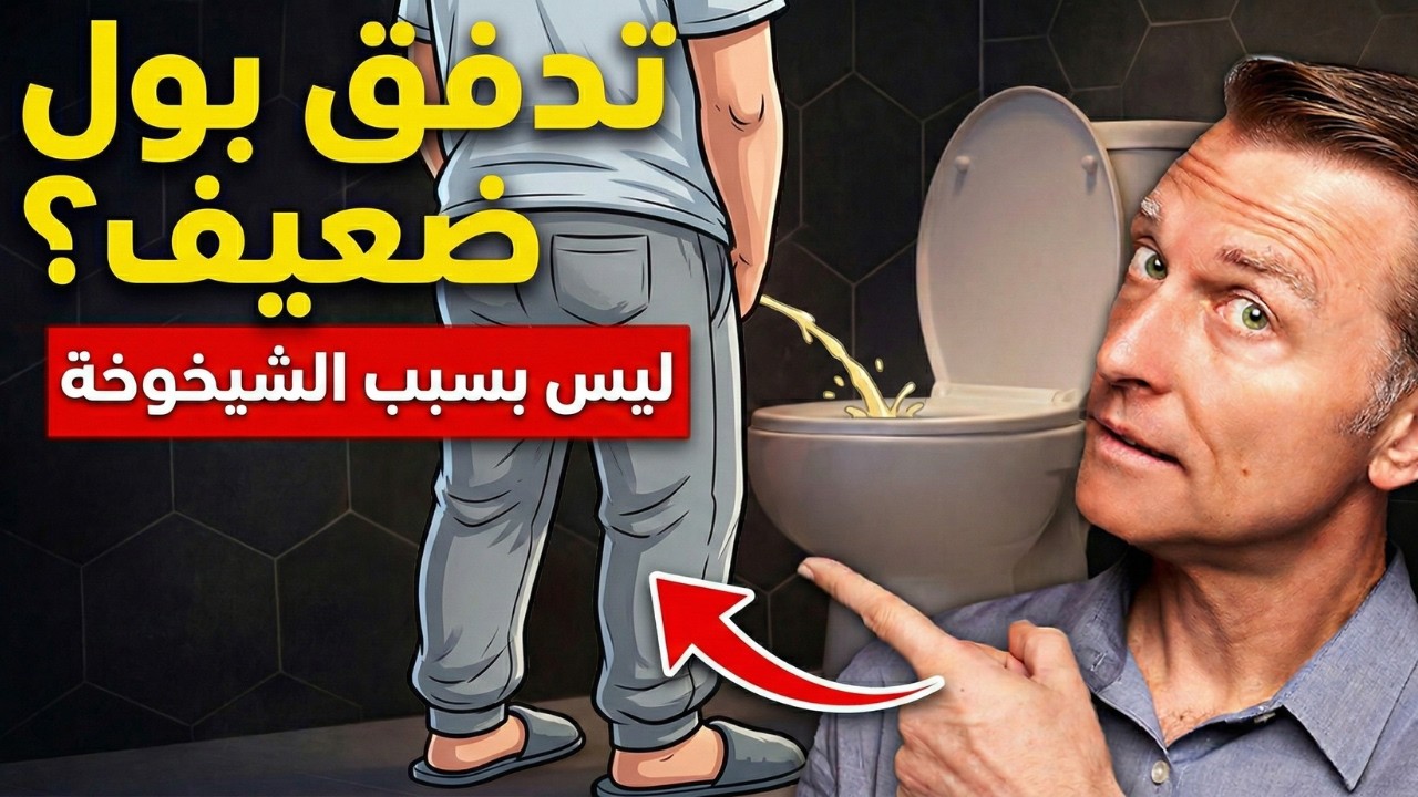 السبب الحقيقي وراء ضعف تدفق البول ليس ما تظنه