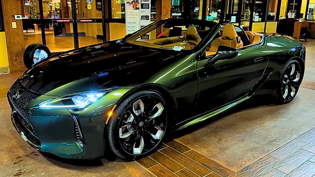 Обзор кабриолета Lexus LC500 2026 года
