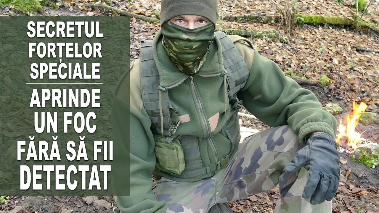 Cum faci un foc fără fum, ca un profesionist. Trucul folosit de forțele speciale