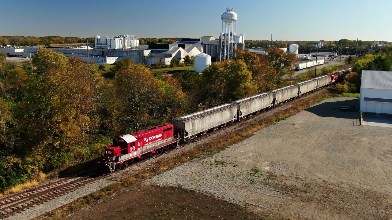 RJ Corman Railroad Greenville Ohio Ethanol plant RJC 4121 RJC 1832