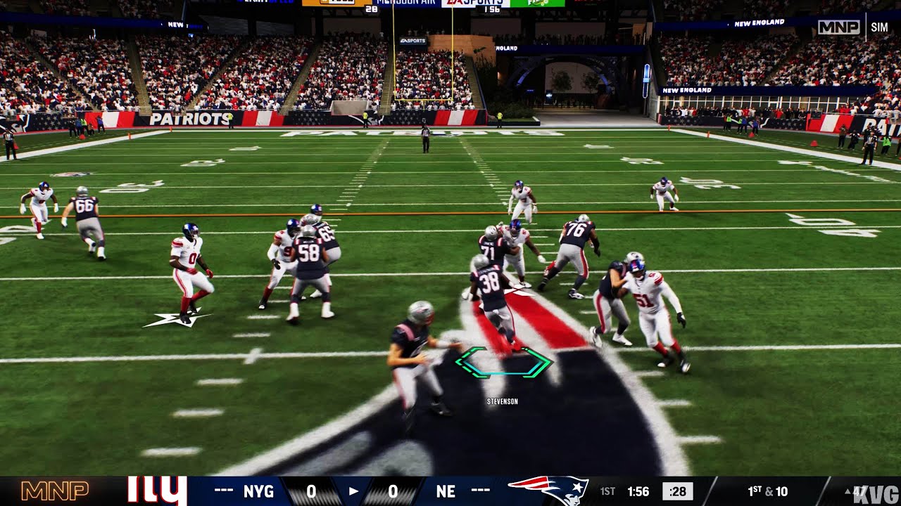 Madden NFL 26 - New York Giants vs New England Patriots - Gameplay (PS5 UHD) [4K60FPS]