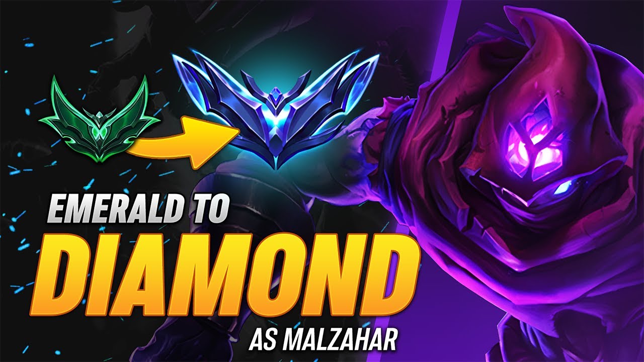 DIAMOND as MALZAHAR in 2 HOURS - Malzahar Gameplay Guide