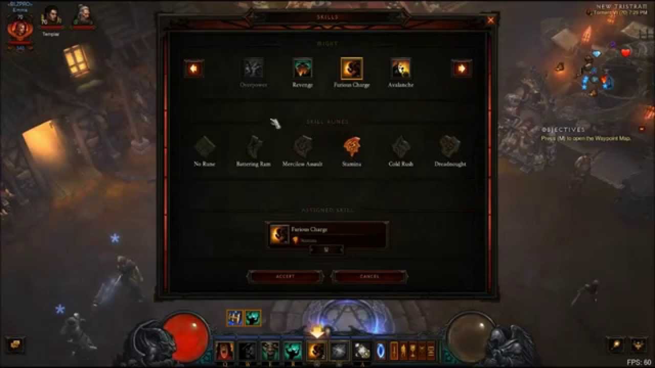 Patch 2.2.0 PTR Rock and Roll Barbarian Build - Greater Rift 50+ [Hardcore]