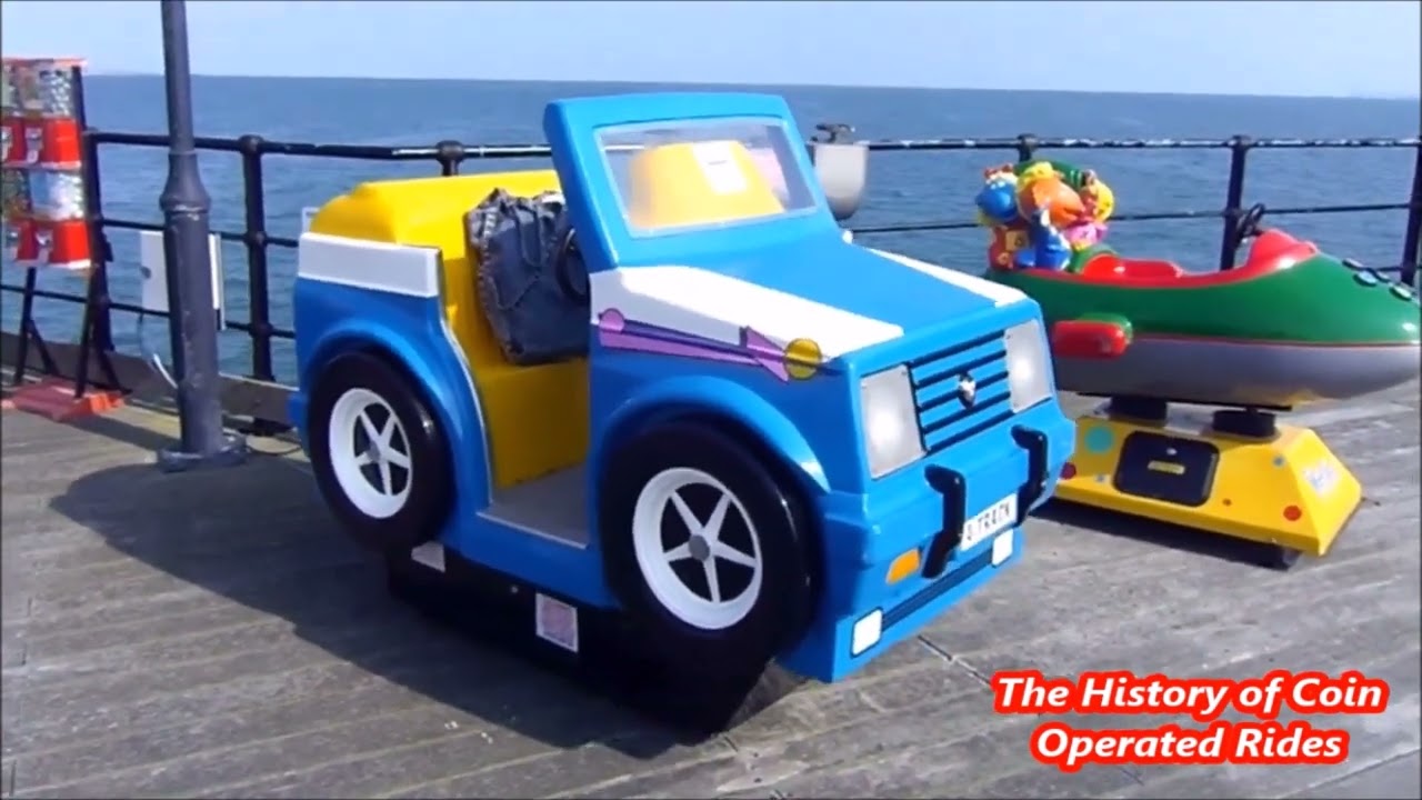 1990s RG Mitchell Coin Operated Jeep Kiddie Ride