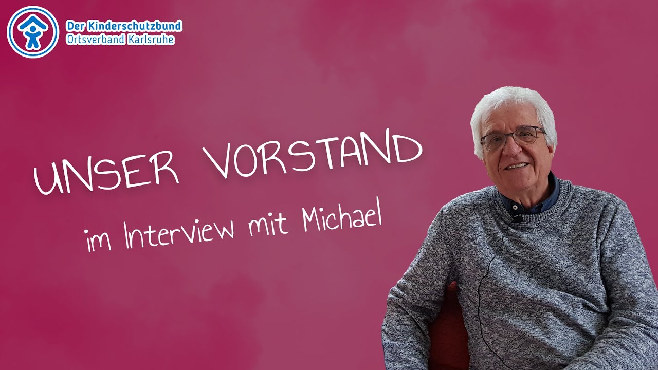 Unser Vorstand - im Interview mit Michael