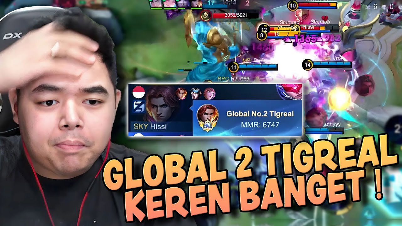 DIBIKIN MELONGO SAMA KELAKUAN TOP GLOBAL 2 TIGREAL INI !!