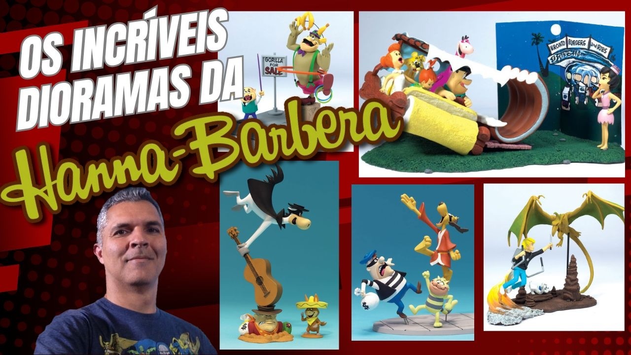 OS INCRÍVEIS DIORAMAS DA HANNA-BARBERA + PRÉ-VENDA NO AR!