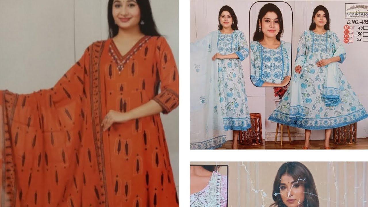 Premium jaipur top with shawl 650/- only🌹🌹