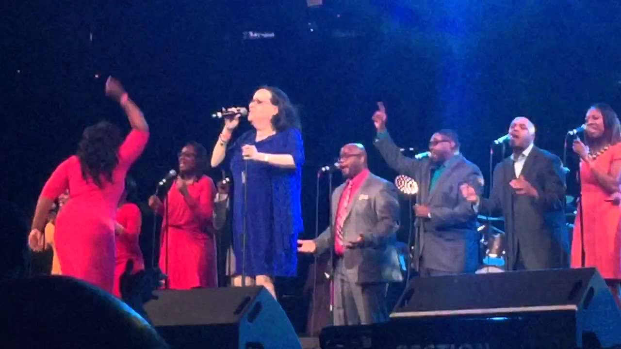 Melonie Daniels with Greater Allen AME at Mc Donald's Gospel Fest 2015