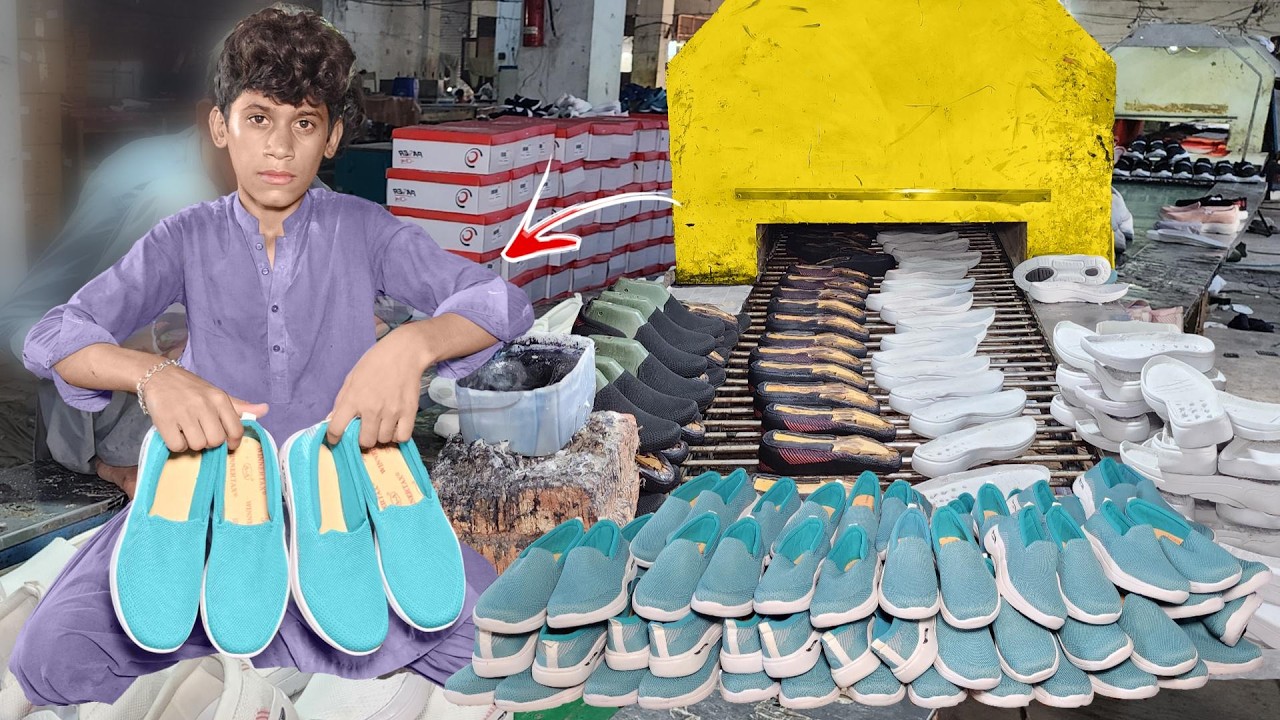 Shoes Manufacturing Expert Shares Industry Secrets Mass Production in factory | How Shoes are Made