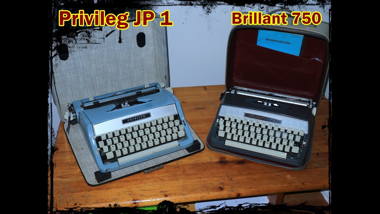 Privileg JP 1 и Brillant 750 — совместный обзор на английском языке.