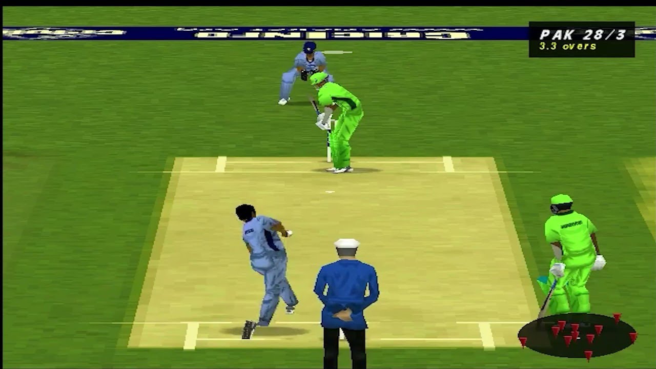 Playing the best cricket game: Brian Lara Cricket 99 PC
