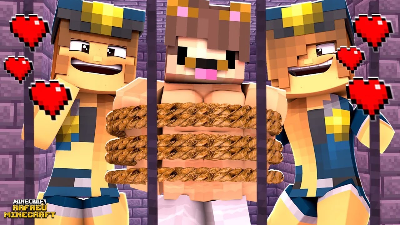 RAFAEU esta PRESO com as POLICIAIS no Minecraft