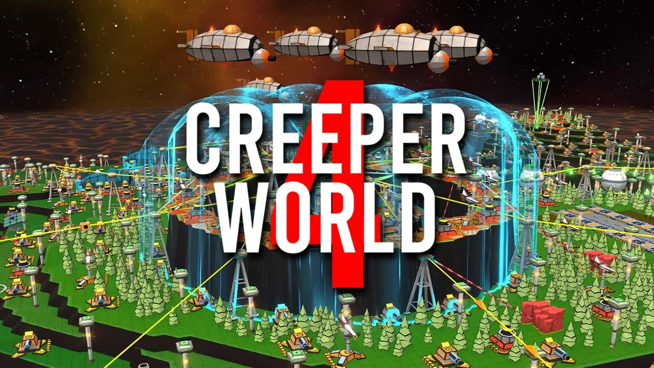 LAVA FILLED MAP THAT DESTROYS THE CREEP! - CREEPER WORLD 4