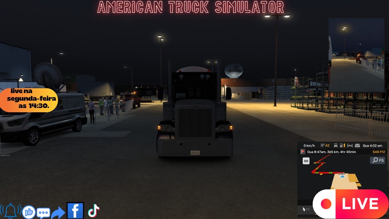 AMERICAN TRUCK SIMULATOR LIVE-15:TRANSPORTANDO UMA CARGA ESPECIAL