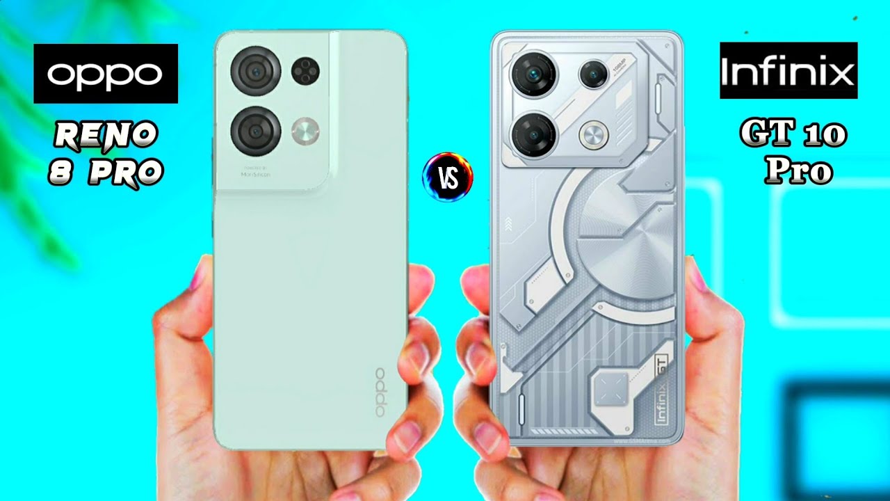 Infinix Gt 10 Pro vs Oppo Reno 8 Pro || @Abdullahzone7.0