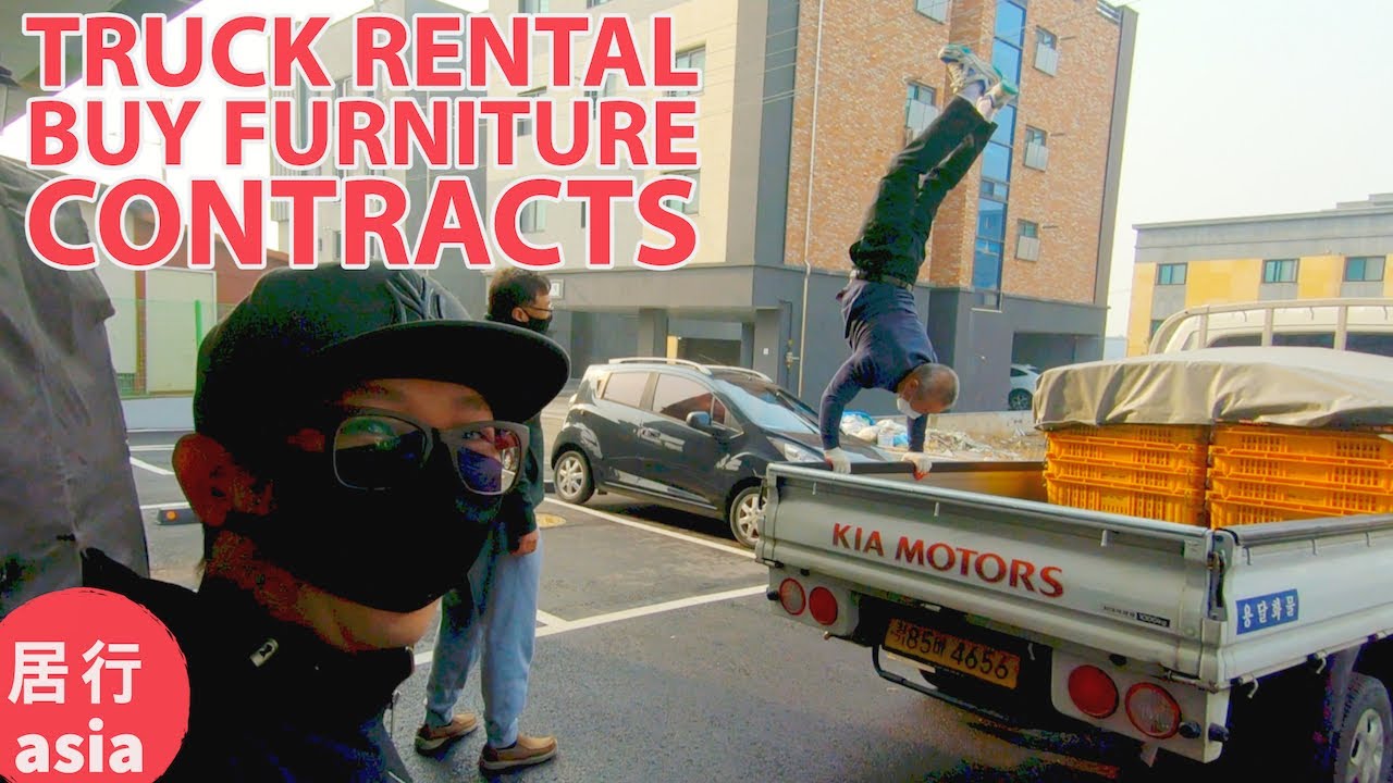 Moving in Korea - Renting a Truck, Buying Furniture, Rental Contracts