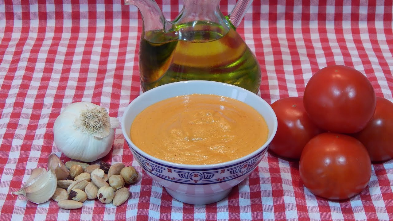 Cómo hacer salsa romesco / receta  fácil  y casera