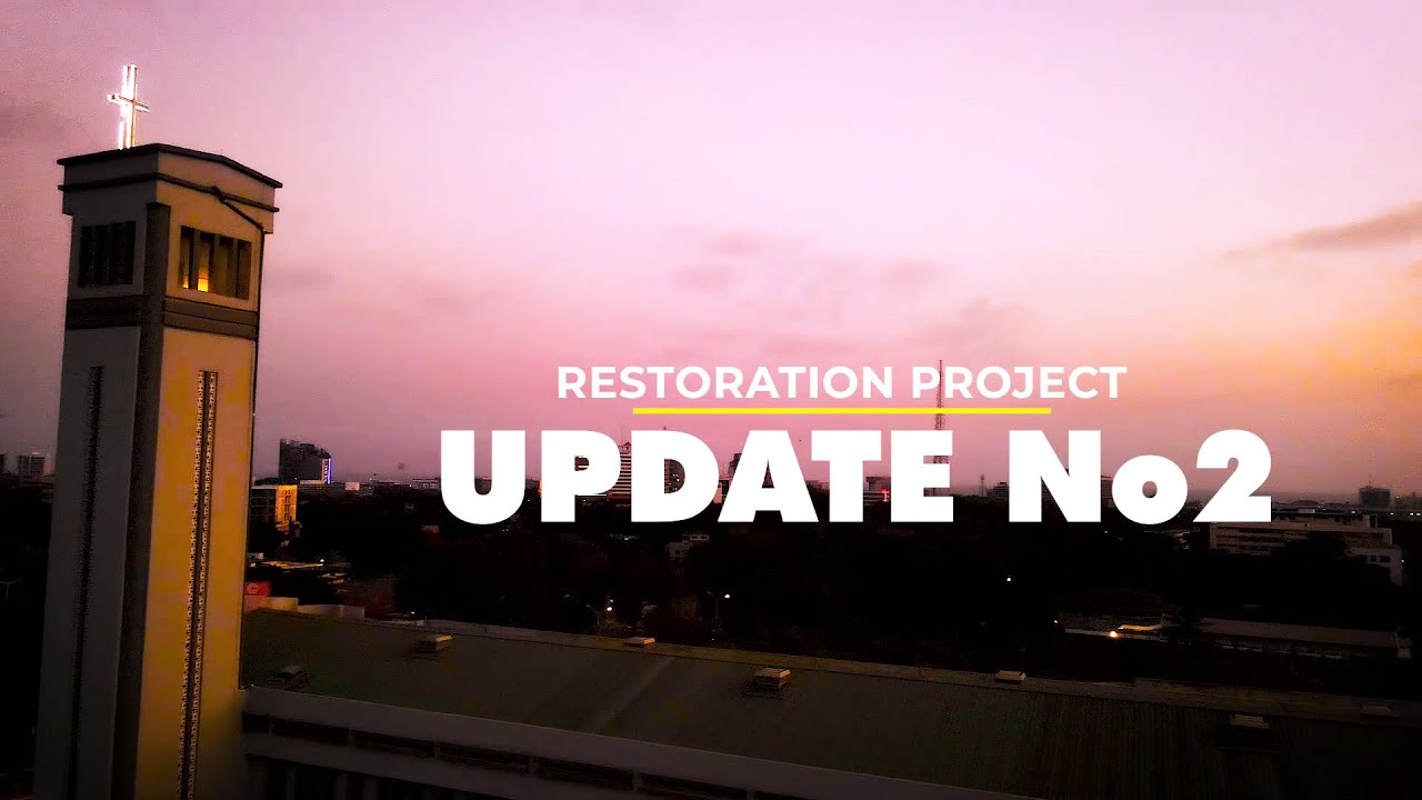 Holy Spirit Cathedral Accra, Restoration Project Update No2.