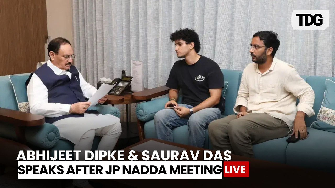 BREAKING LIVE | Abhijeet Dipke Addresses CJP Protesters After Government Meeting | JP Nadda | LIVE