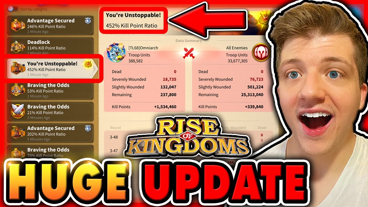 Rise of Kingdoms NEW Update — Battle Report Changes Are HERE!