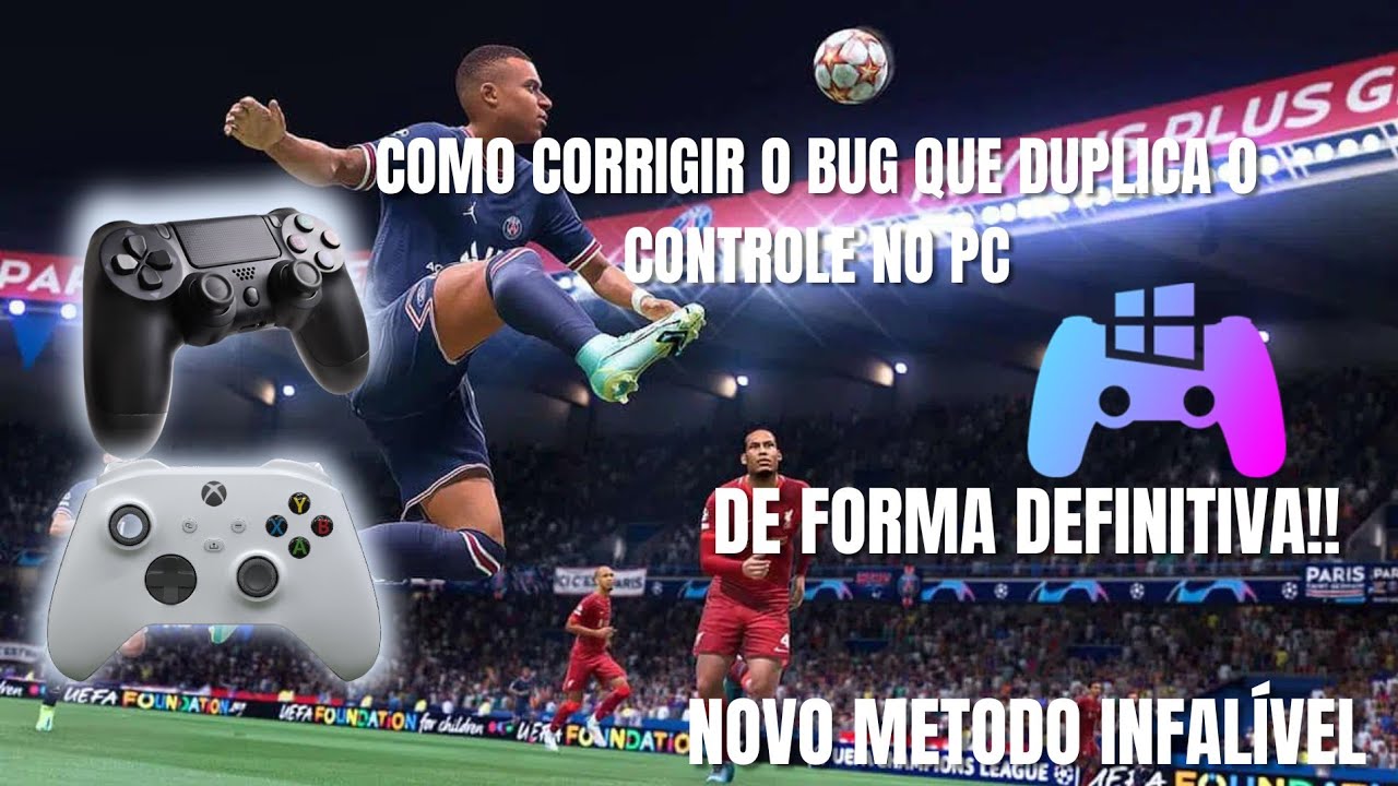 COMO CORRIGIR O BUG DO CONTROLE DUPLICADO NO FIFA E PC EM GERAL (PARTE 2) DS4WINDOWS