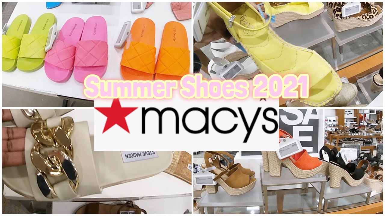 Macy’s Shoes Shopping Summer 2021 ~ Virtual Shopping Trip
