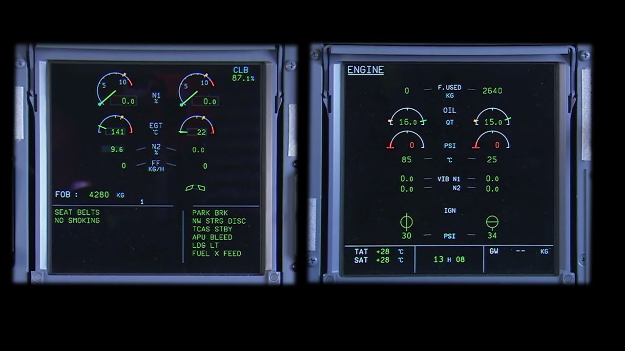 LEAP-1A Startup Sequence