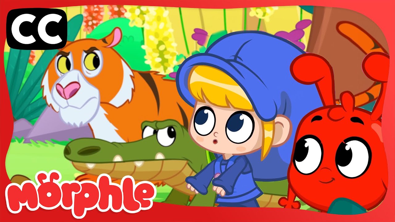 Scary Animal House | Mila & Morphle Literacy | Cartoons with Subtitles
