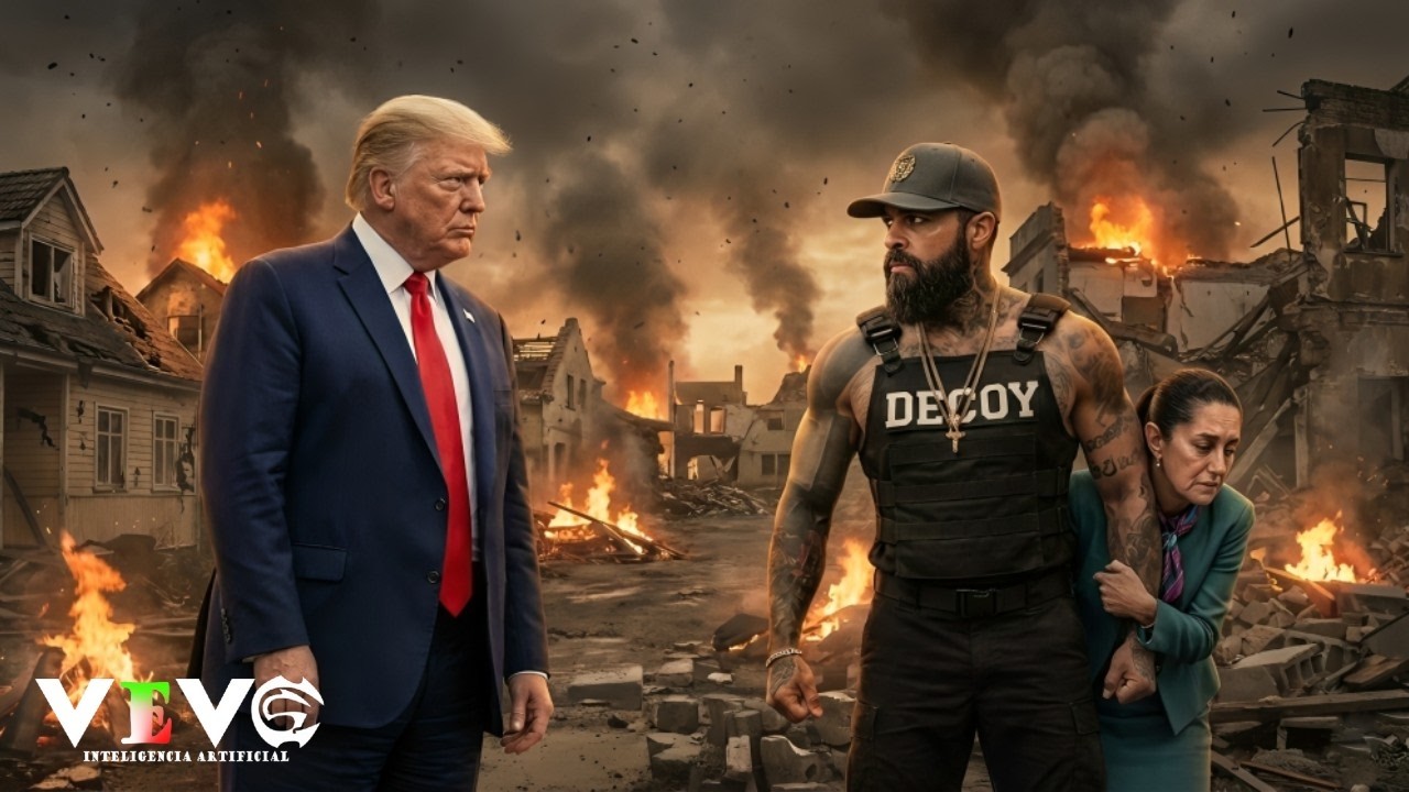 Cartel De Santa, Claudia Sheinbaum - A Mexico NO Trump (Music Video| Voz IA)