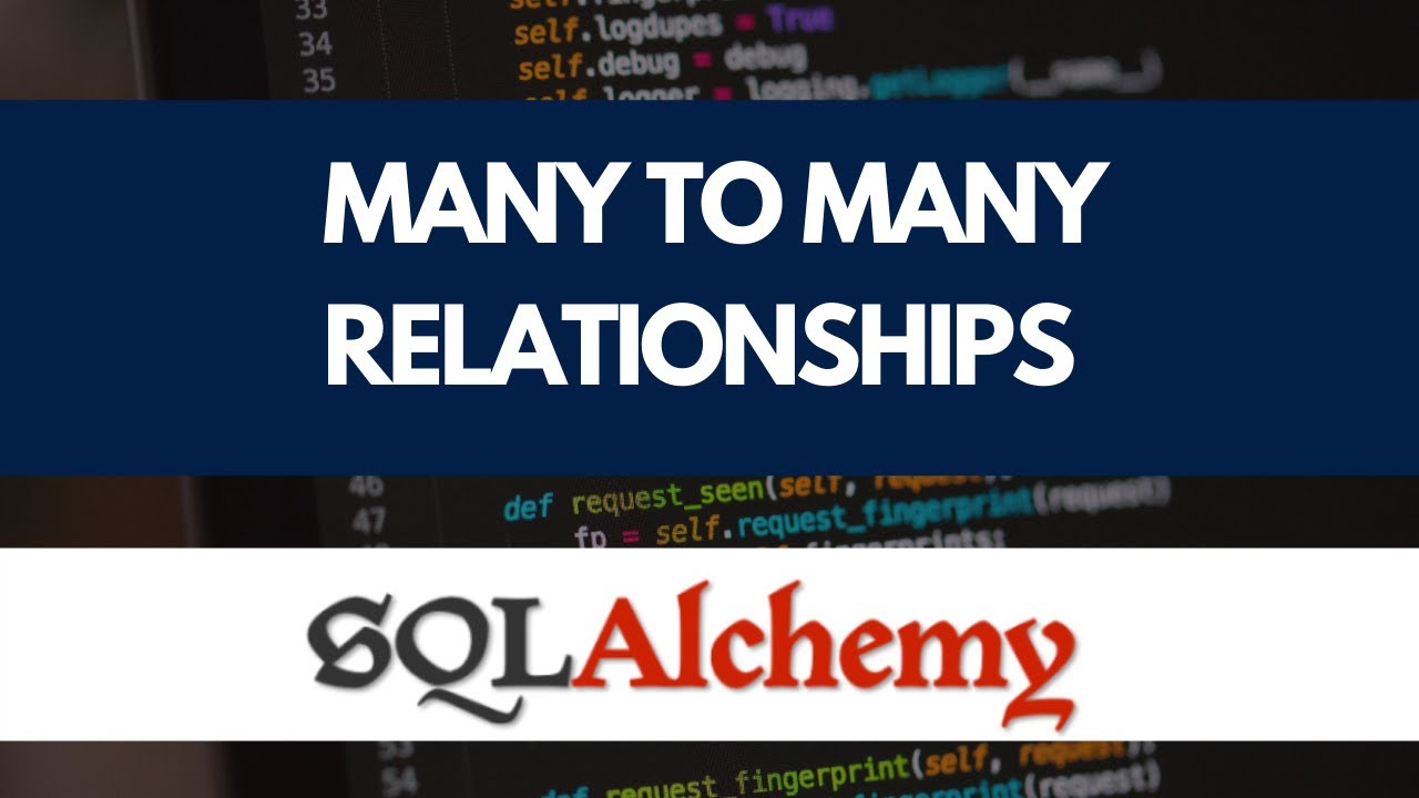 Many to Many relationships | SQLAlchemy