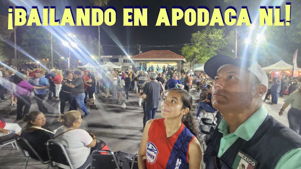 &iexcl;As&iacute; son los viernes en la plaza de Apodaca, NL!