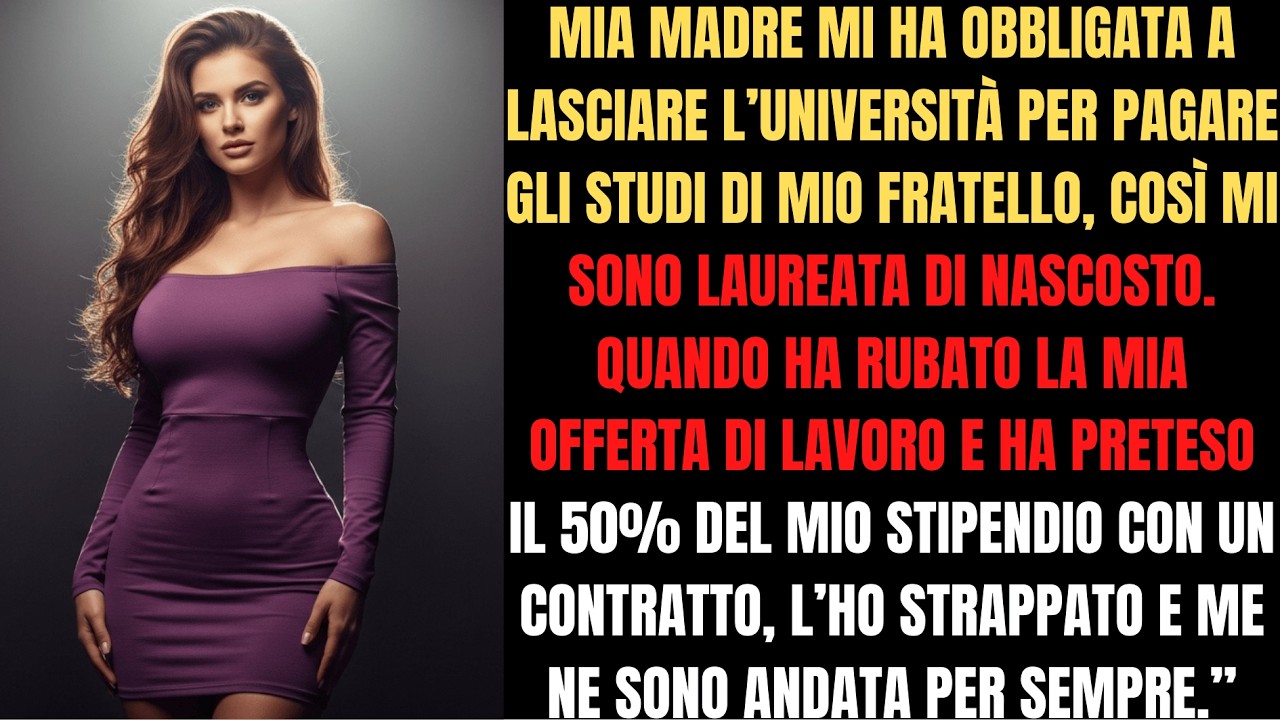 Ho finto di lasciare l'uni per mio fratello viziato: La mia vendetta 🤫