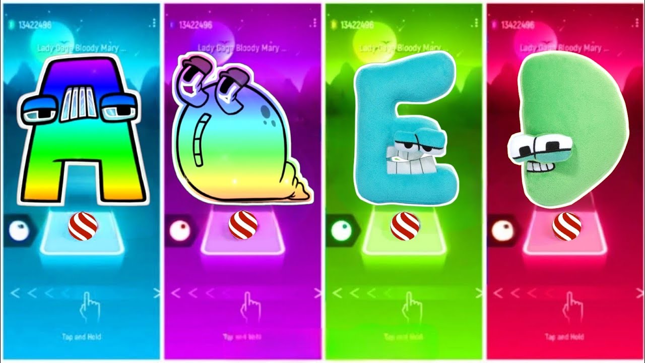 Rainbow Alphabet Lore - A 🆚 Q 🆚 Alphabet Lore Soft - E 🆚 D. 🎶 Who Is Best?🎵 Tell We? 😍