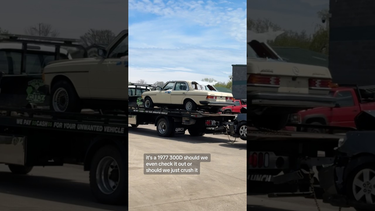 I don&rsquo;t want any parts from this 1983 Mercedes 300D, do you?  #mercedes #mercedes300d #diesel #cars