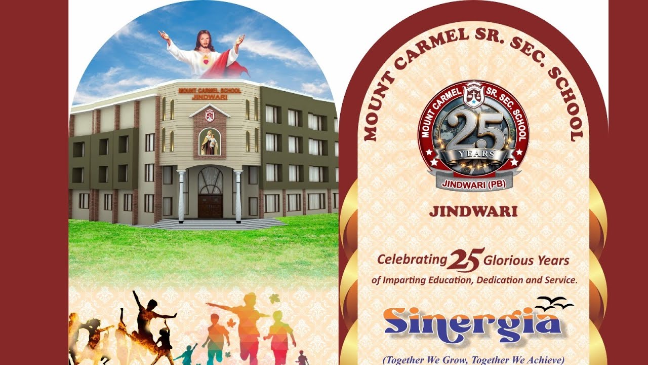 Live Celebrating 25 Glorious Years , Sinergia,  Mount Carmel School, Jindwari 2025