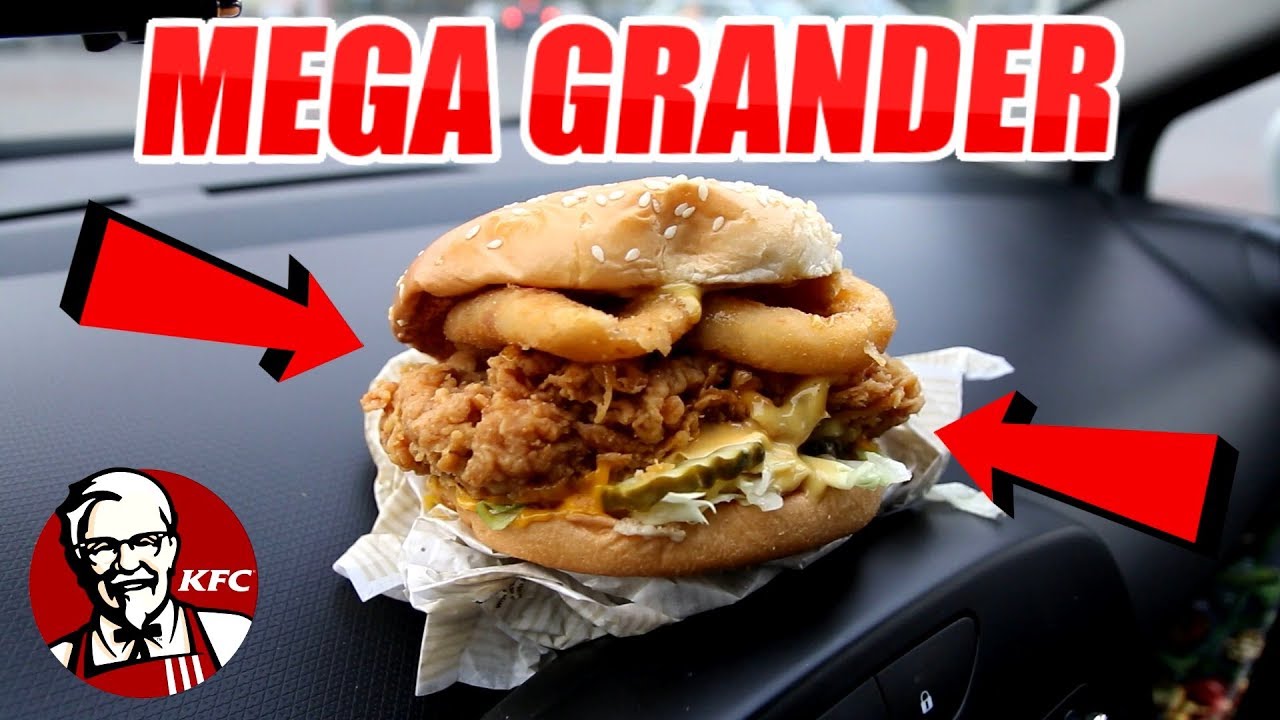 TEST KFC NOWY BURGER KENTUCKY GOLD GRANDER - CZY JEST SMACZNY ?