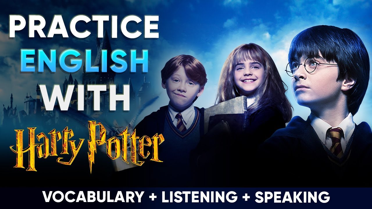 Learn English with Harry Potter -  English Pronunciation, Vocabulary & Speaking | British English