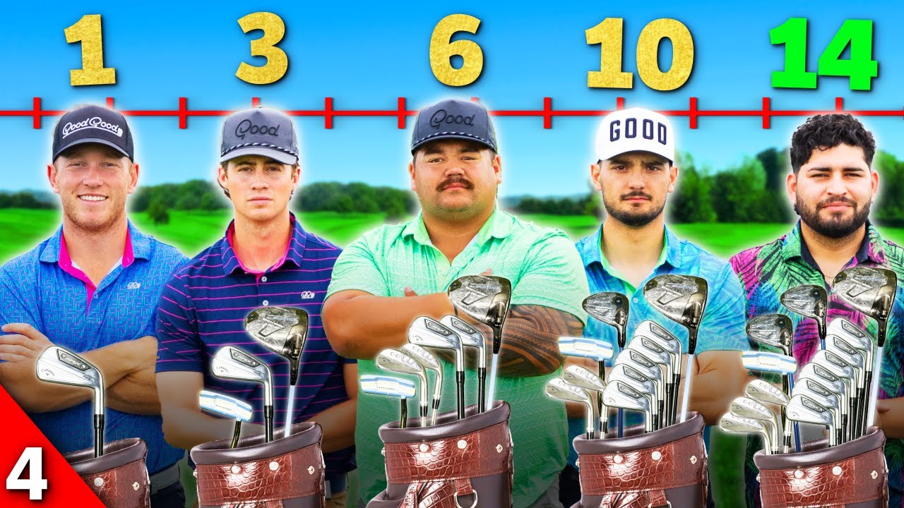 Playing Golf but # of Clubs is the Handicap
