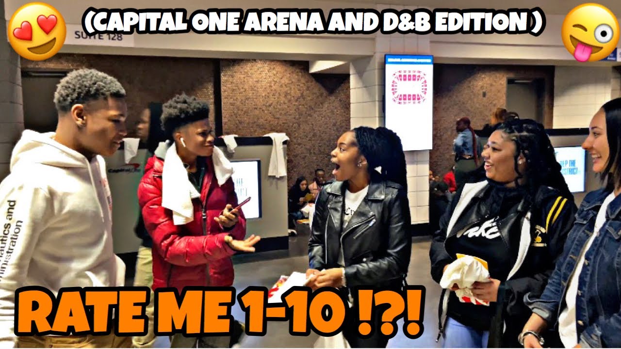 RATE ME 1-10🥰| PUBLIC INTERVIEW| (CAPITAL ONE ARENA & D&B EDITION)