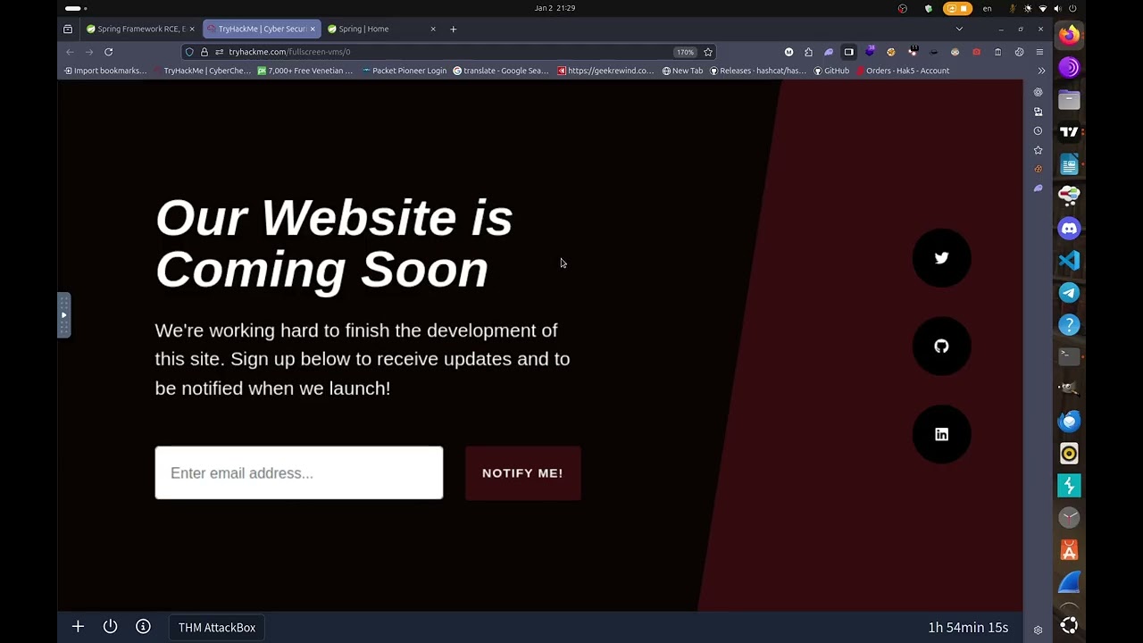 Spring4Shell: CVE-2022-22965 TryHackMe WalkThrough