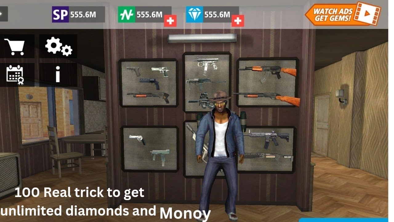How to get unlimited money and diamond in new gangster crime