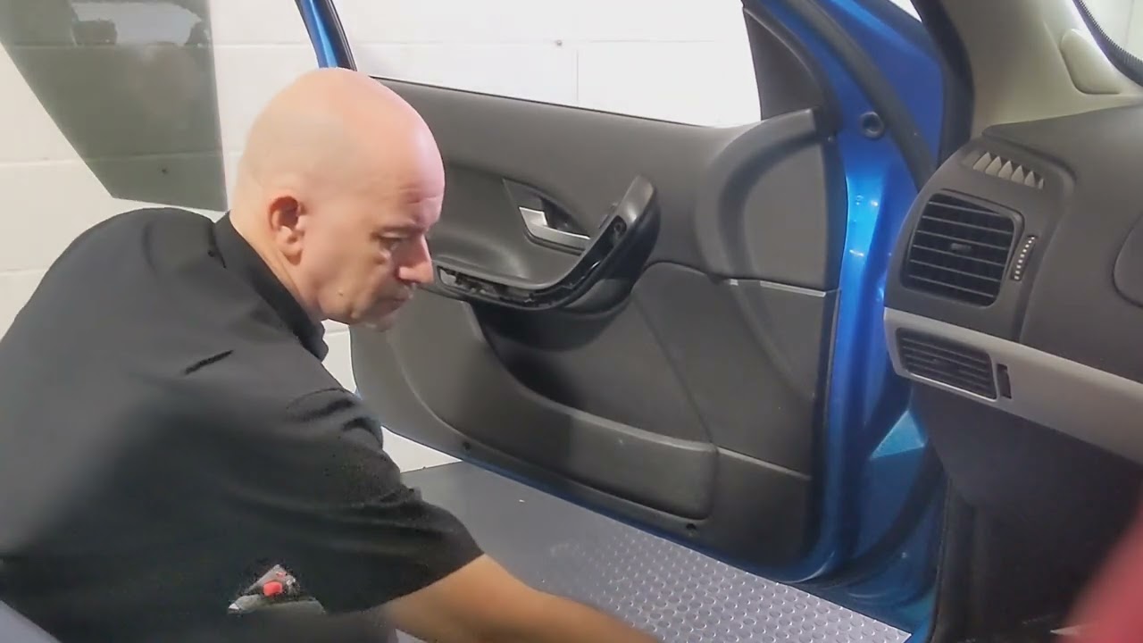 2003 Ford BA Falcon front door trim removal